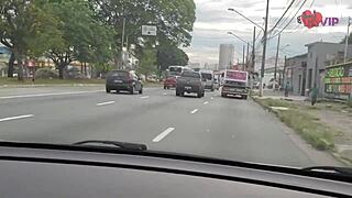 Cristina almeida exibindo no mercado marido corno filma