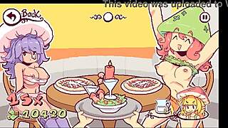 Futanari Di Funghi Futa Hentai Game Ep 4 is wild! Kinky waitress spills cum over pizza for a huge teen 18+ thrill. 🍕💦