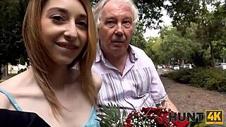Hunt4k Old Man Takes Cash and Watches Stranger FUCK His Sexy GF Hard
