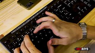 big cock guy fucking the naughty amateur in intense session with monster dick