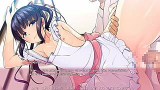 Ladyboy Mishiro gets anal creampie in Trap Shrine