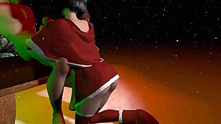 A very fucked Christmas story with big asses