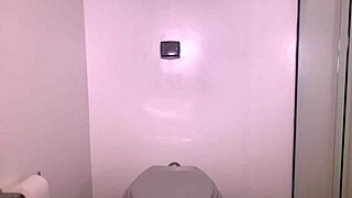 That babe with anime face sucks me and gives her ass in the hidden bathroom 😍 monster cock action!