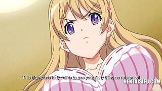 girls working at an animation company interact with their male intern in an erotic way