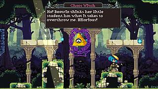 Flip Witch Pixel Hentai Ep 6: Intense Femdom Creampie in Forest Setting