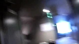 Busty teen licks pussy in POV during lesbian masturbation.