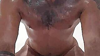 Carioca Rasta delivers an iconic performance in this brazilian scene