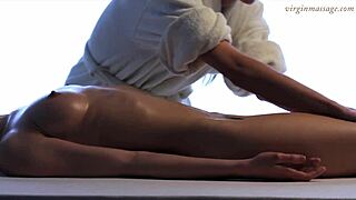 i massaged this little tight virgin pussy teen vika