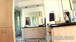 sexy blonde big ass gets fucked hard by big black cock