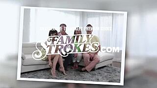 Scared tiny teen in miniskirt gets tight hole pounded by urban legend