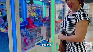 full video of stroll with latina milf