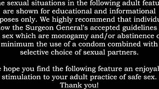 Getting ready for work with shaved petite masturbation