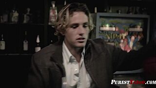 provocative Step-brother comforts sister stuck during first anal sex attempt, what happens next?