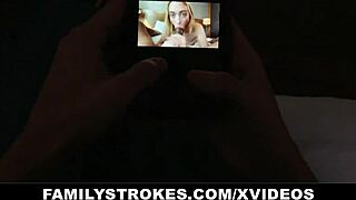 Cute Stepsis Chloe Cherry and Gwen Vicious Feel Intense Pleasure Fucked by Horny Stepbrother