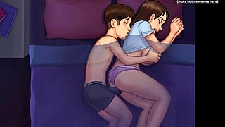 Waking up stepsister and cumming in her pussy