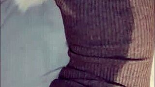 Step-mom drained my cock to help me last longer with my girl.