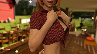 Exploring wild strapon scenes in Fetish Locator game part 10