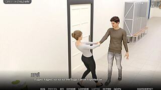 teen 18+ asian girlfriend takes double cocks in university of problems part 8