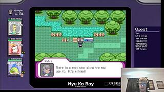 leo-chan explores mysterious rule in pokemon parody game