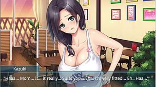 my step mom and sis in wet t-shirts with huge tits in oppaicafe ep 1 😍