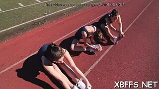 Teen 18+ nymphs turn naughty in a wild group session. Things got rough fast!