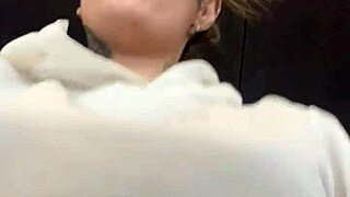 Sapatona feels aroused at the gym with her transparent shirt revealing sweaty nipples