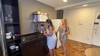 Called neighbor to open jar, but he opened my ass! 😏🍑