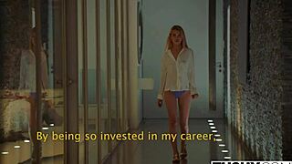 Wow! Tushy Model Crushes on Manager, Uses Buttplug to Seduce Him Into Anal Play!