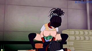 Asuka and homura fucking futanari?