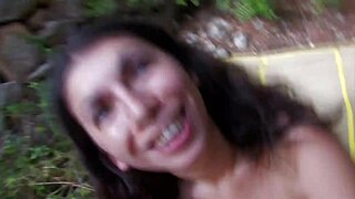 French amateur fucks outdoors vol 15