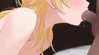 Watch This Cute Blonde Give An Amazing Blowjob!