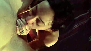 why am i sucking my man in the hot tub with deepthroat and cum swallow?