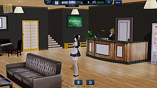 In harem hotel 389, seductive encounters unfold in the game