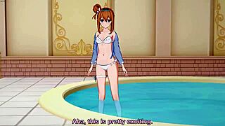 in this 3d hentai, suomi and cummander get intimate