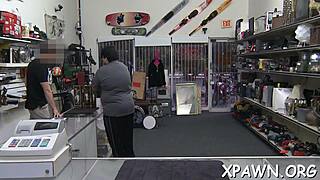 amateur gets some cash to show us her sexy moves with rough fucking blowjob sucking in missionary