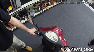 amateur gets some cash to show us her sexy moves with rough fucking blowjob sucking in missionary