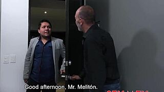 Slutty latina girlfriend flaunts perky small tits in hardcore action 😍