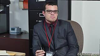 The hardcore gay manager demands satisfaction from his stud.