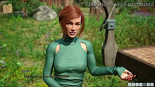 Exploring Lust Academy with curvy teen outfits in 3D 😍