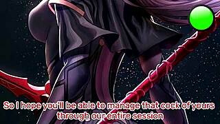 Hentai Joi - Scathachs Special Stamina Training Fate Go Femdom Edging Hentai Joi Pov