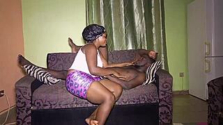 Is This Ebony Gossip Woman Teasing with Her Black Ass and Cock?