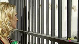 Prison Nurse Pleases Guy with Doggystyle and Cum on Tits