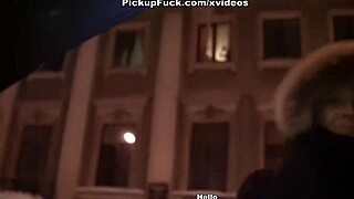 Hot Pickup Leads to Wild Sex in Moving Car!