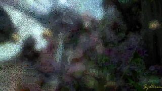 Futanari Chaconne Sucks Off Aya in Public Outdoors.