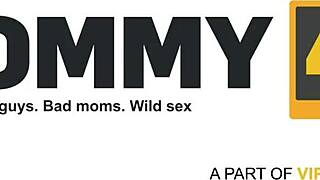 Czech Brunette Mommy4k Seduced By Her Mom For Hairless Pussy Riding And Cheating.