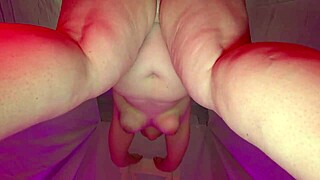 Chubby Girl Shaking Tits During Passionate Fuck