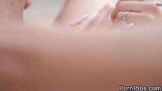 blonde hottie gets a steamy massage with deepthroat and facial action, so hot!