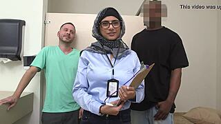 Mia Khalifa, What A Funny Handjob Blooper With Tony Rubino!