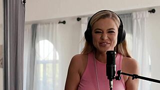 Blake Blossom Rides Mike Mancini's Hard Cock.