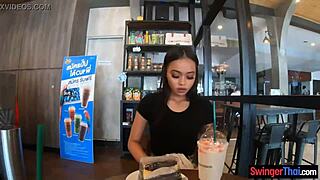 Young thai amateur big butt cutie blowjob and pussy fucked doggystyle bent over